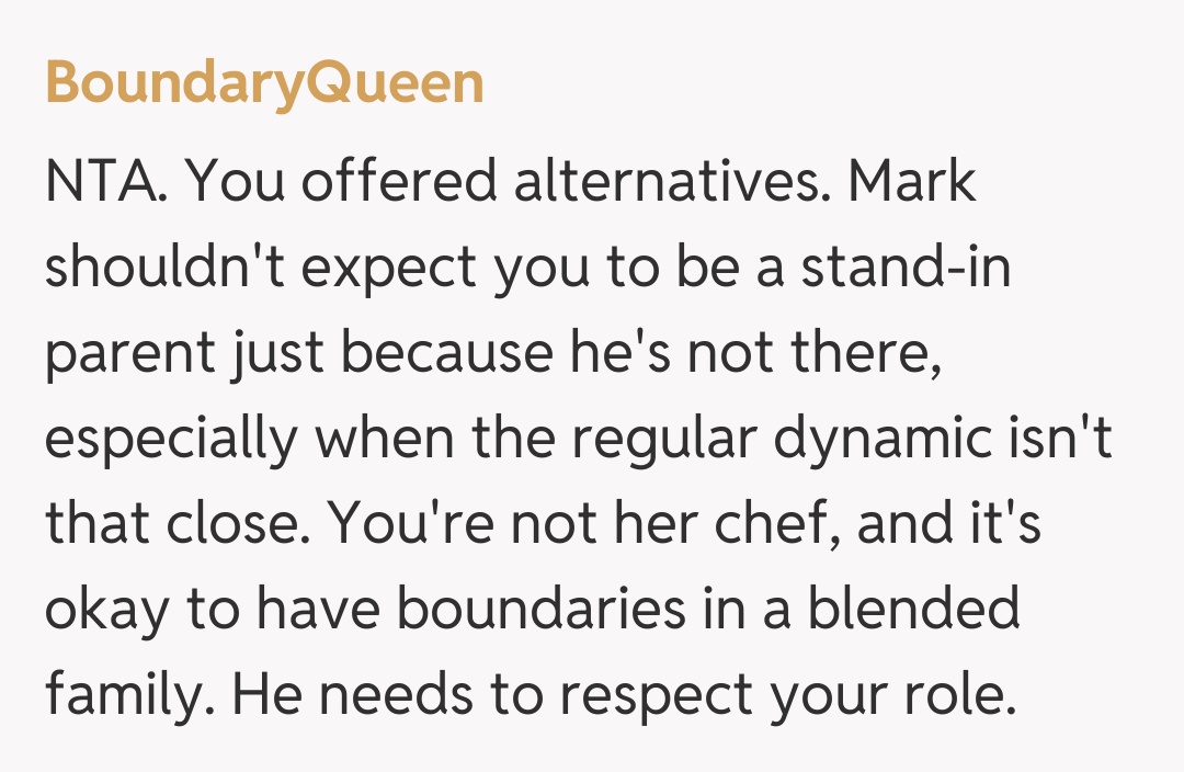 Comentariu de la BoundaryQueen