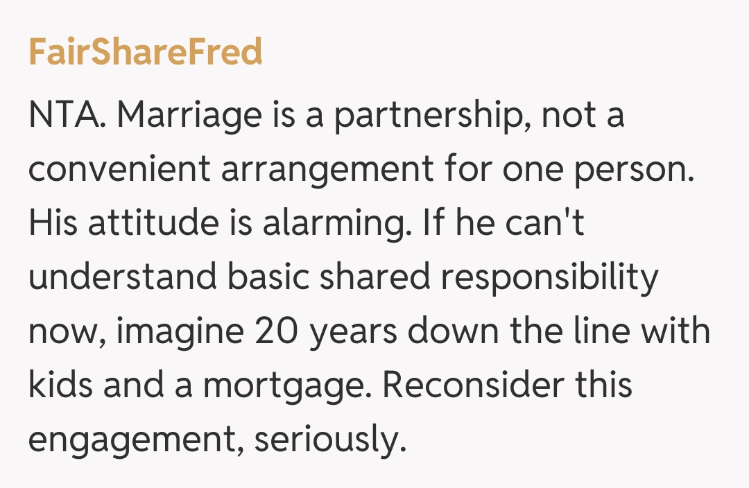 Comentariu de la FairShareFred