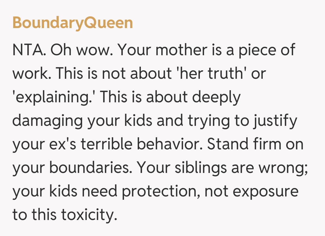 Comentariu de la BoundaryQueen