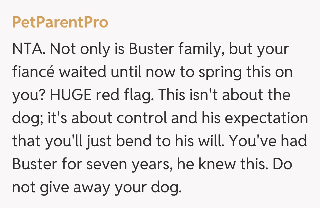 Comentariu de la PetParentPro