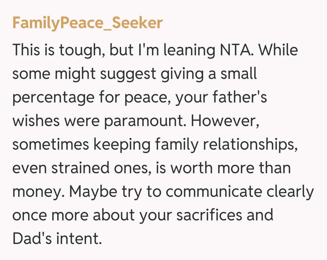 Comentariu de la FamilyPeace_Seeker