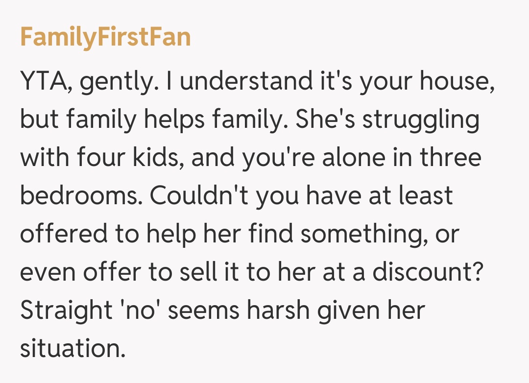 Comentariu de la FamilyFirstFan