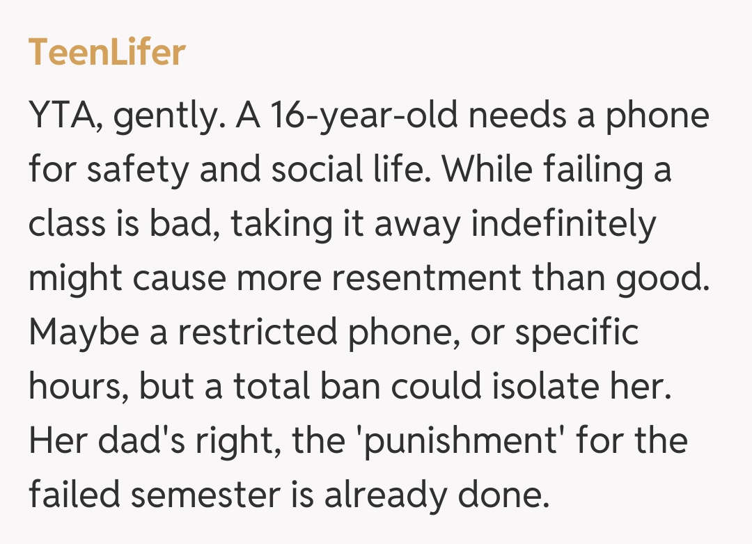 Comentariu de la TeenLifer