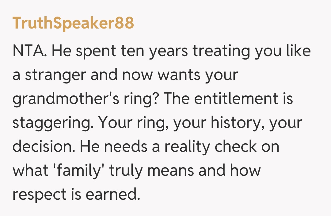 Comentariu de la TruthSpeaker88