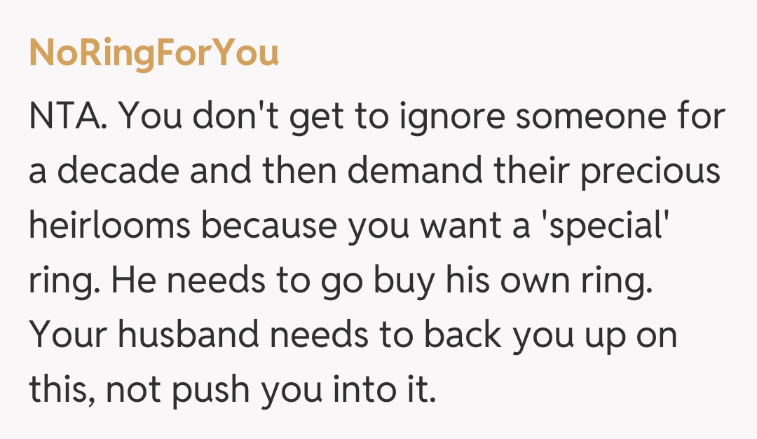 Comentariu de la NoRingForYou