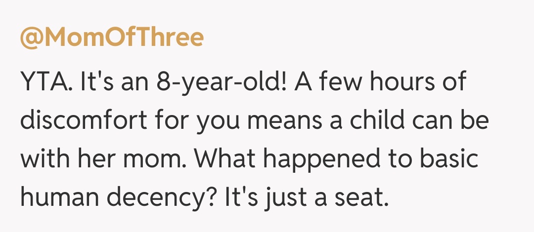 Comentariu de la @MomOfThree