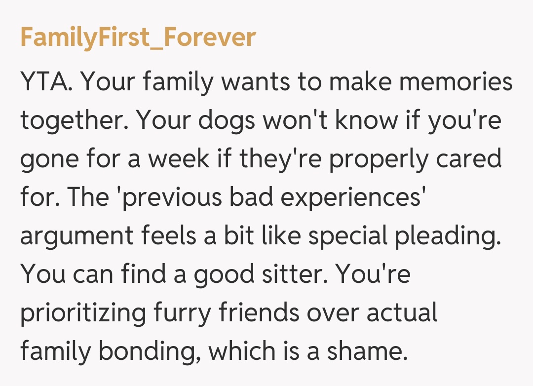 Comentariu de la FamilyFirst_Forever