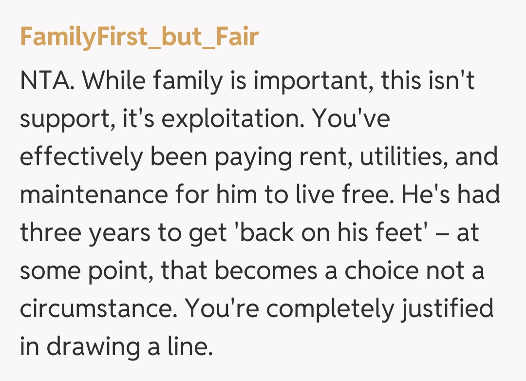 Comentariu de la FamilyFirst_but_Fair