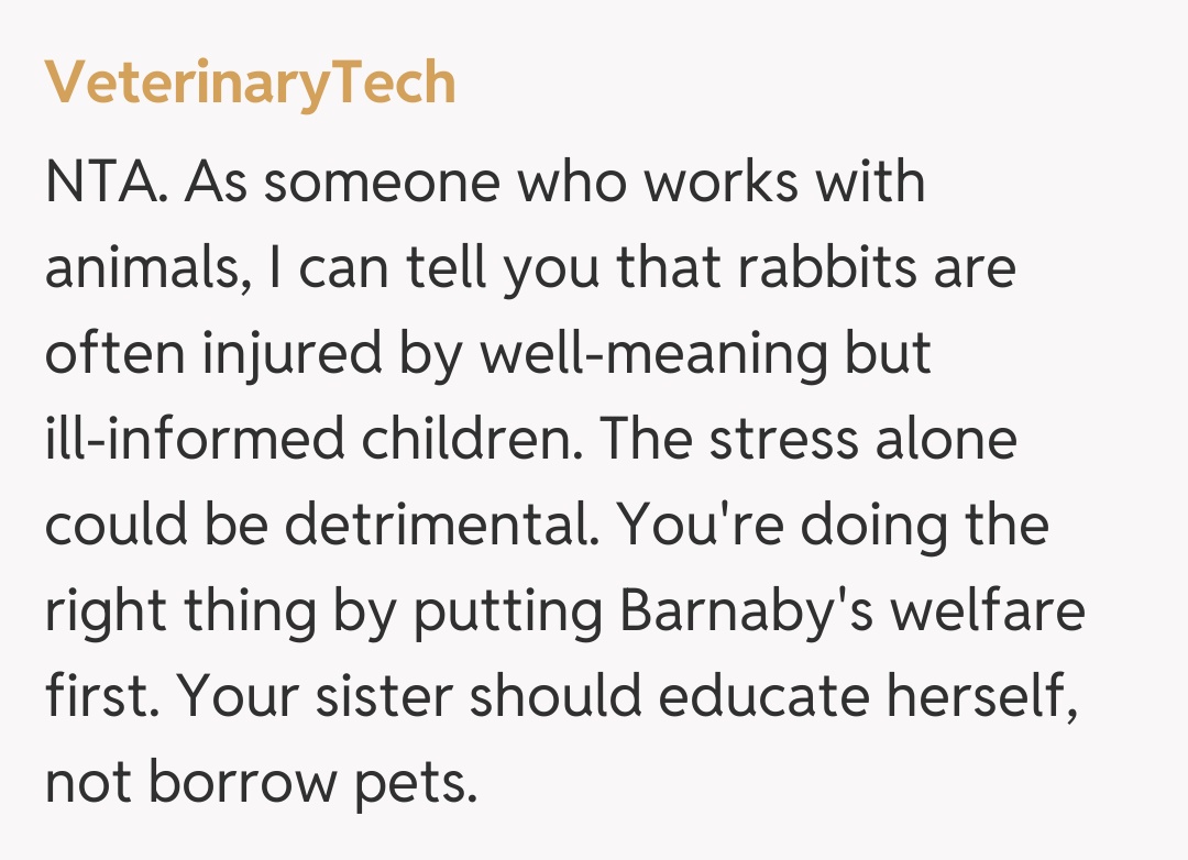 Comentariu de la VeterinaryTech