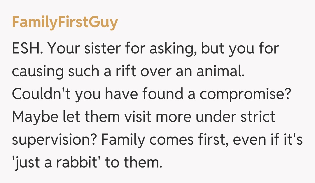 Comentariu de la FamilyFirstGuy