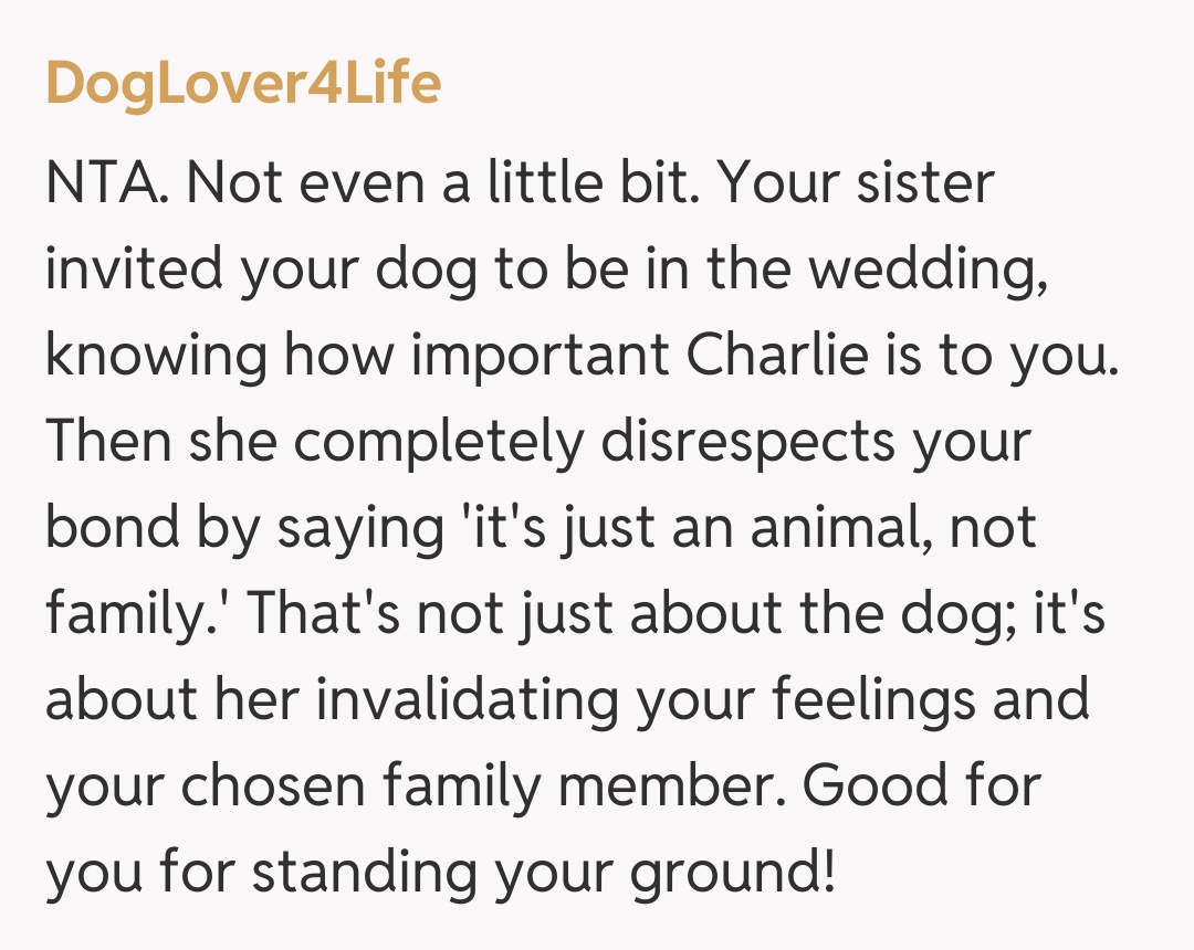 Comentariu de la DogLover4Life
