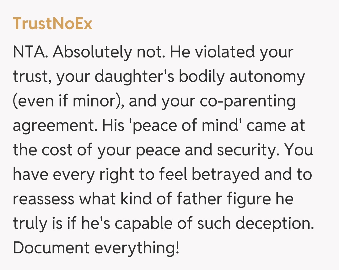 Comentariu de la TrustNoEx