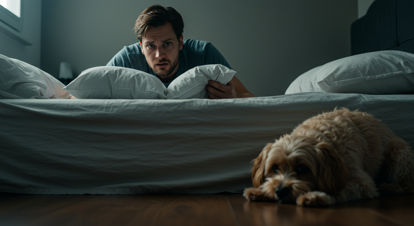 AITA for refusing to let my girlfriend’s dog sleep on the bed after it peed on my pillow — twice?