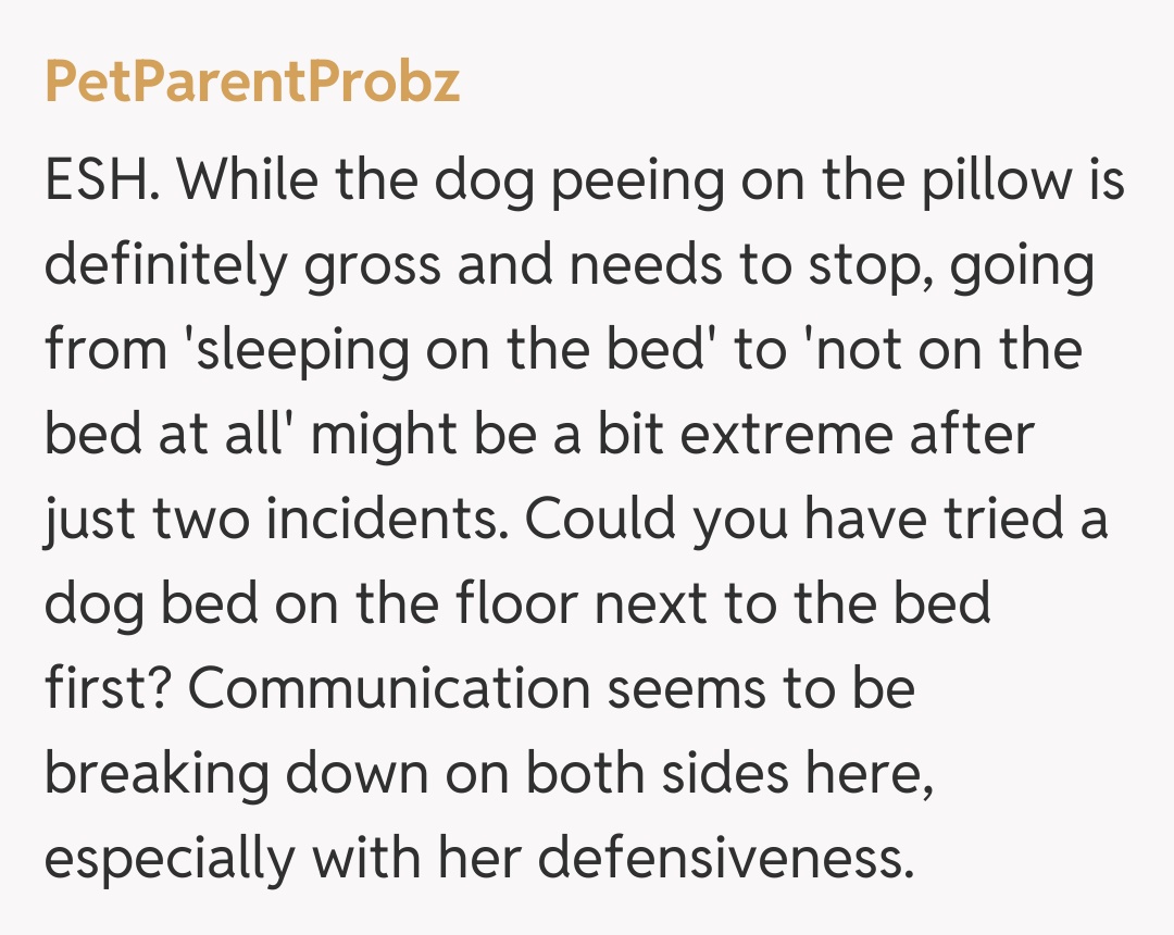 Comentariu de la PetParentProbz