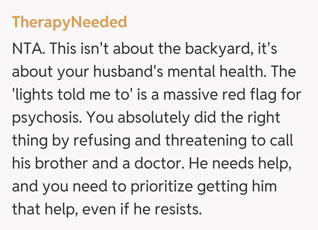 Comentariu de la TherapyNeeded