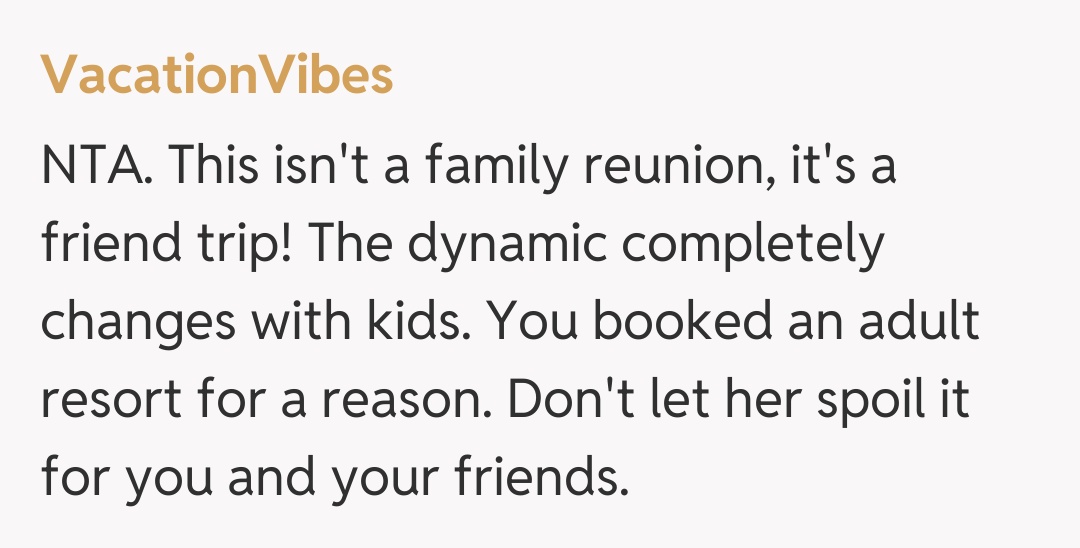 Comentariu de la VacationVibes