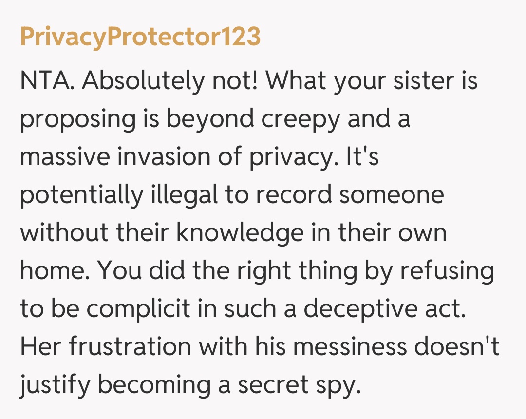 Comentariu de la PrivacyProtector123