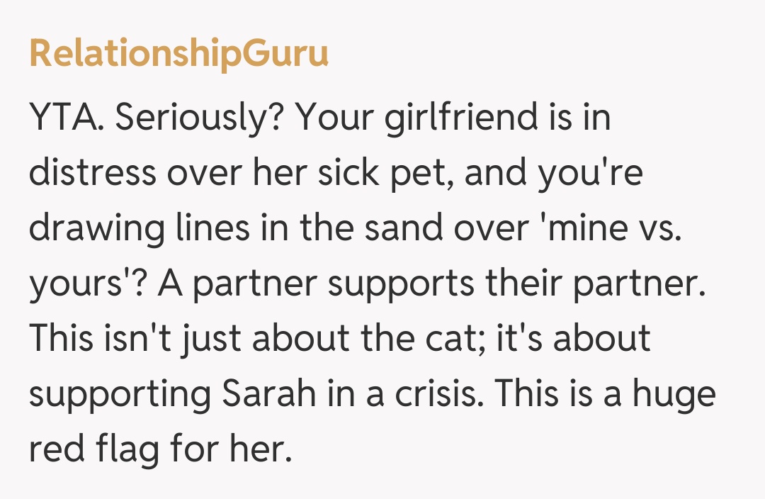 Comentariu de la RelationshipGuru