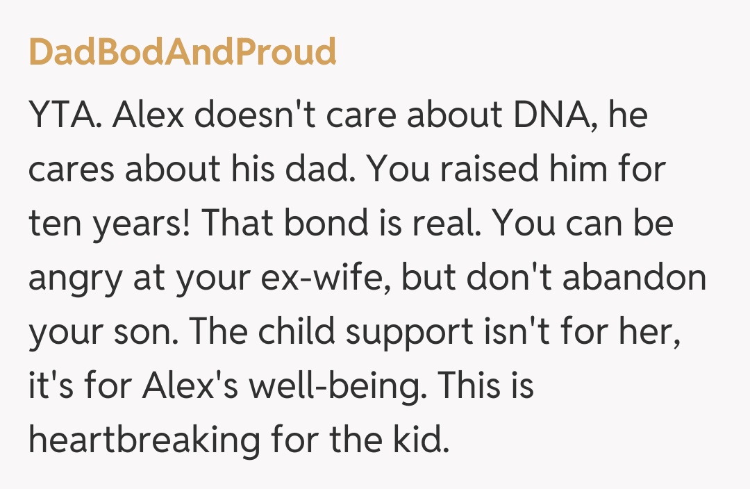 Comentariu de la DadBodAndProud