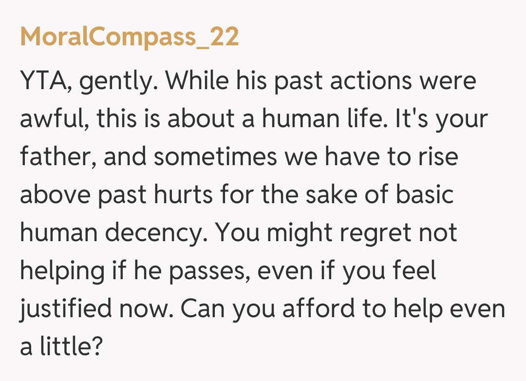 Comentariu de la MoralCompass_22