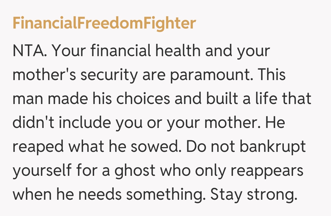 Comentariu de la FinancialFreedomFighter