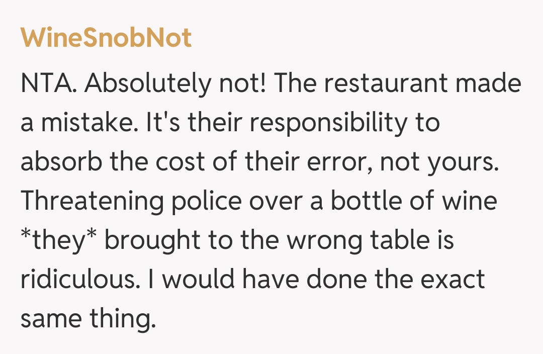 Comentariu de la WineSnobNot