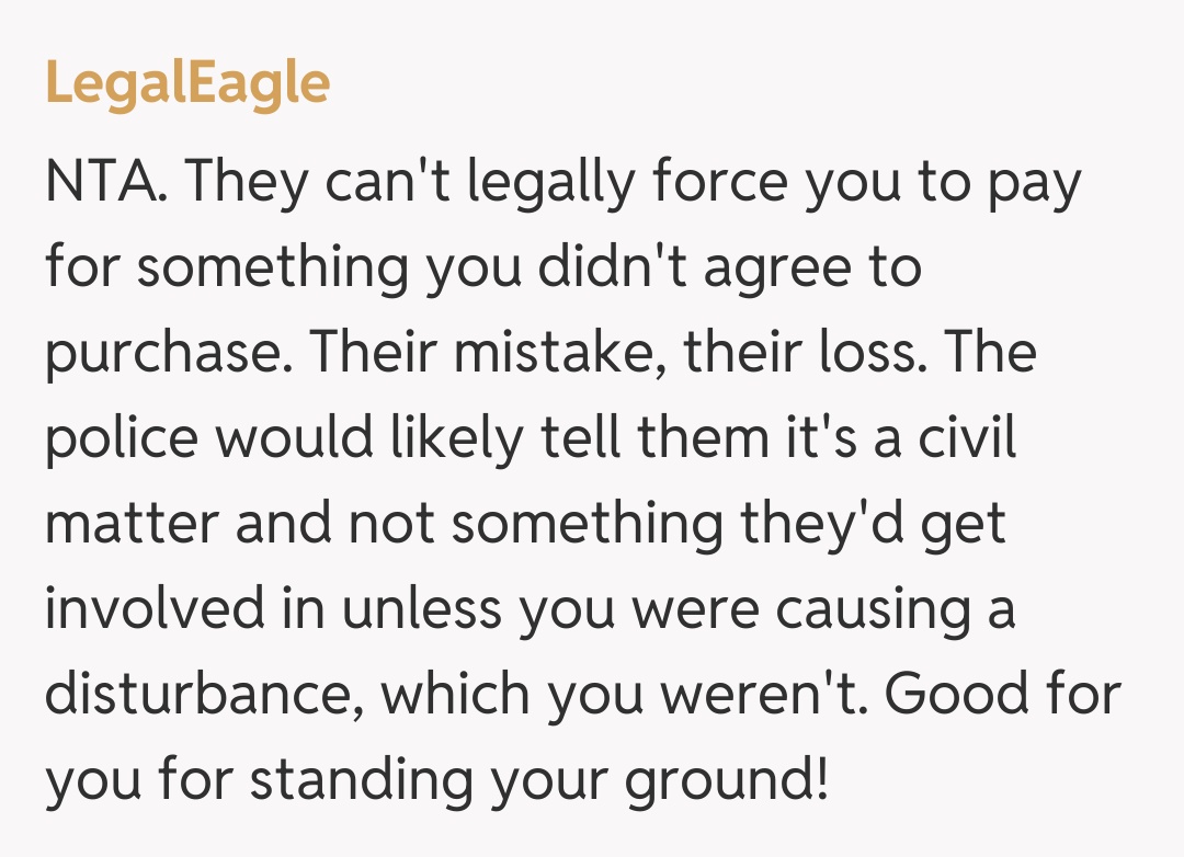 Comentariu de la LegalEagle