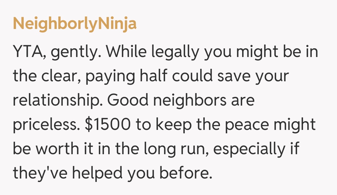 Comentariu de la NeighborlyNinja