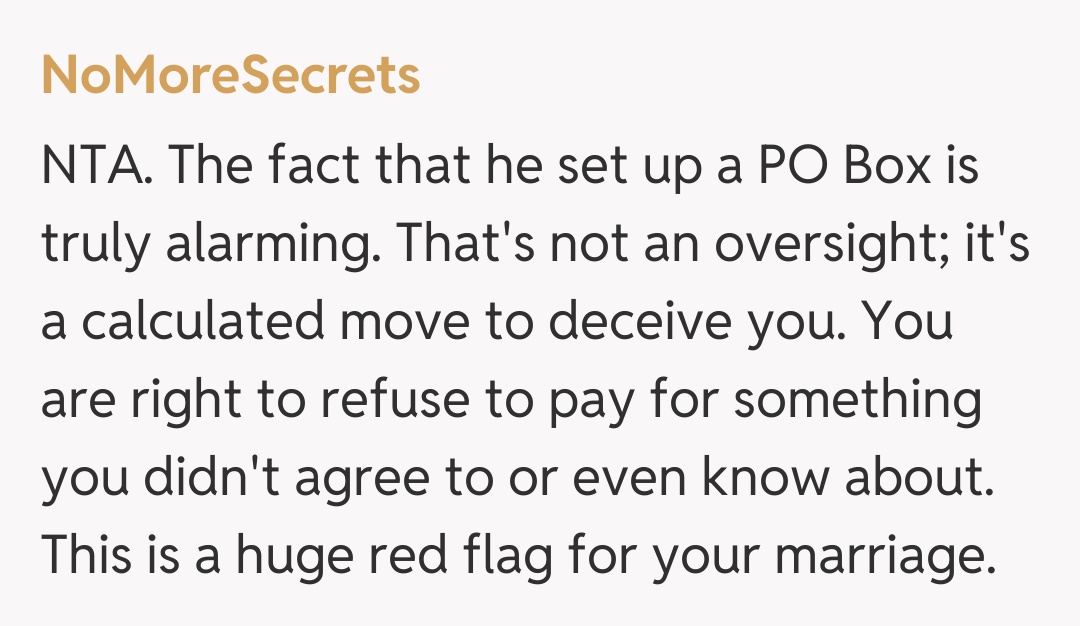 Comentariu de la NoMoreSecrets