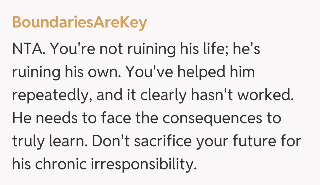 Comentariu de la BoundariesAreKey