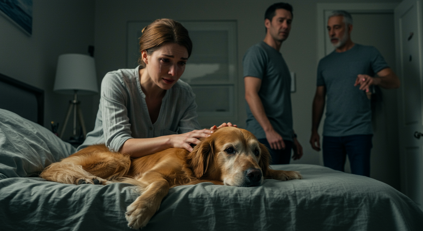 AITA for refusing to put down my senior dog even though my husband says he’s “just suffering”?