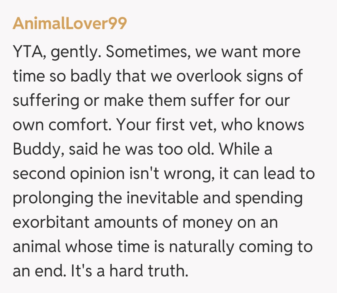 Comentariu de la AnimalLover99