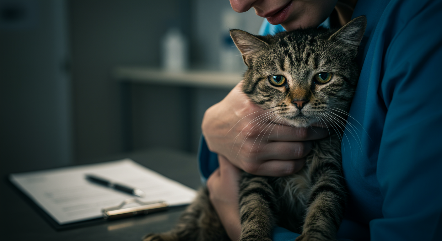 AITA for refusing to put my elderly cat down even though the vet said it would be “easier”?