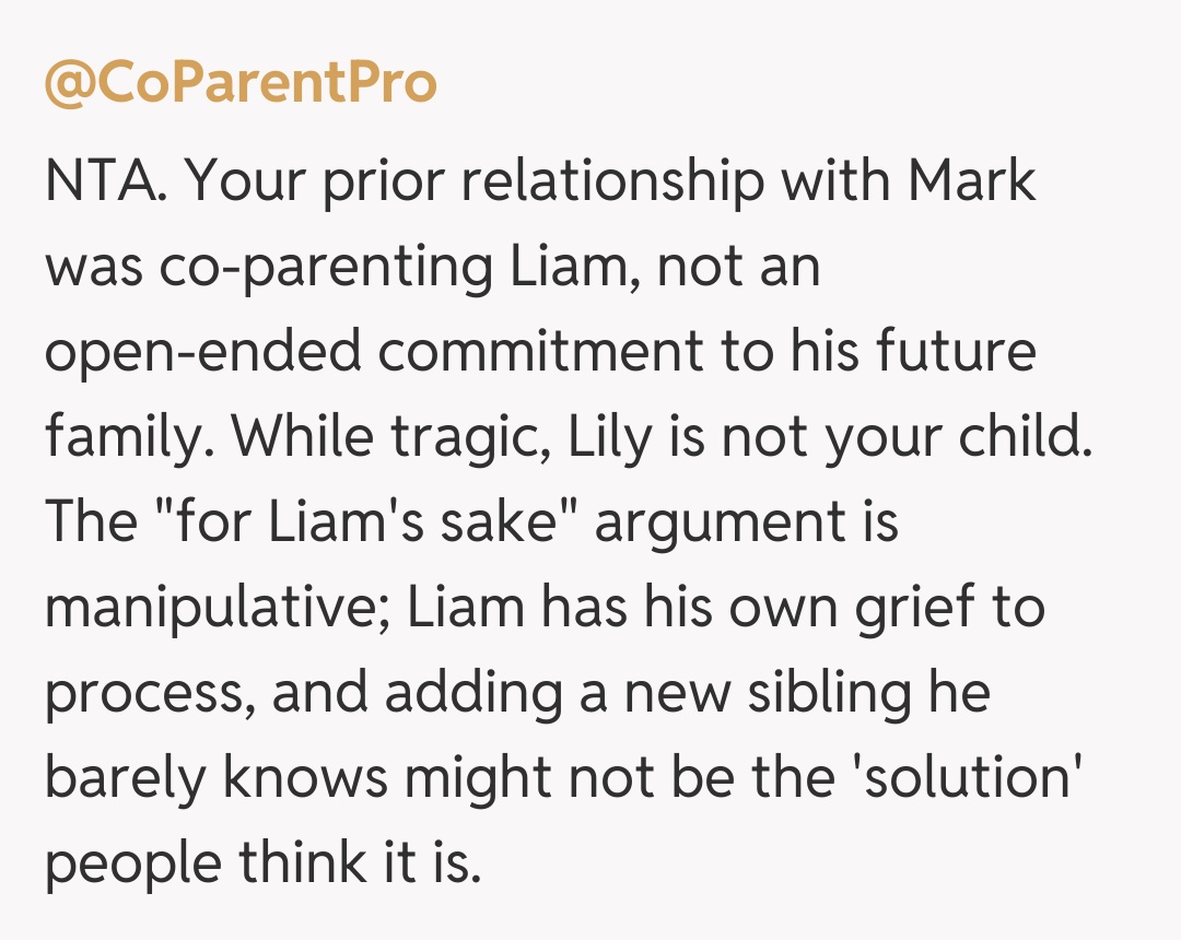 Comentariu de la @CoParentPro