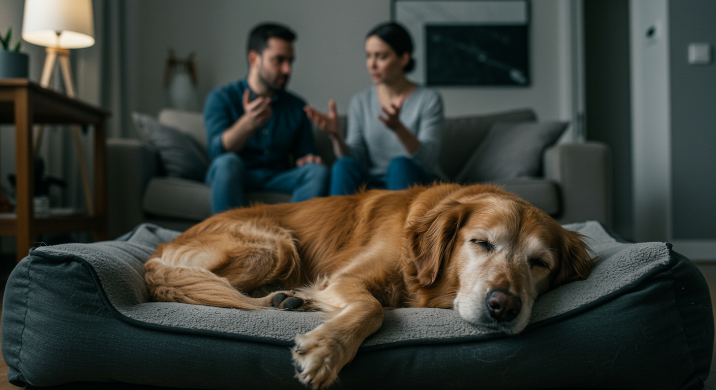 AITA for Refusing to Rehome My Senior Dog When My Fiancé Says He's 'Too Much Work'?