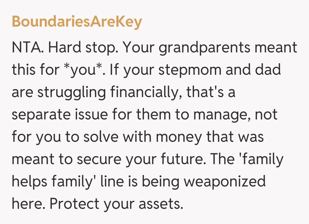Comentariu de la BoundariesAreKey