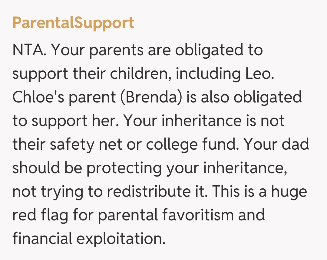 Comentariu de la ParentalSupport