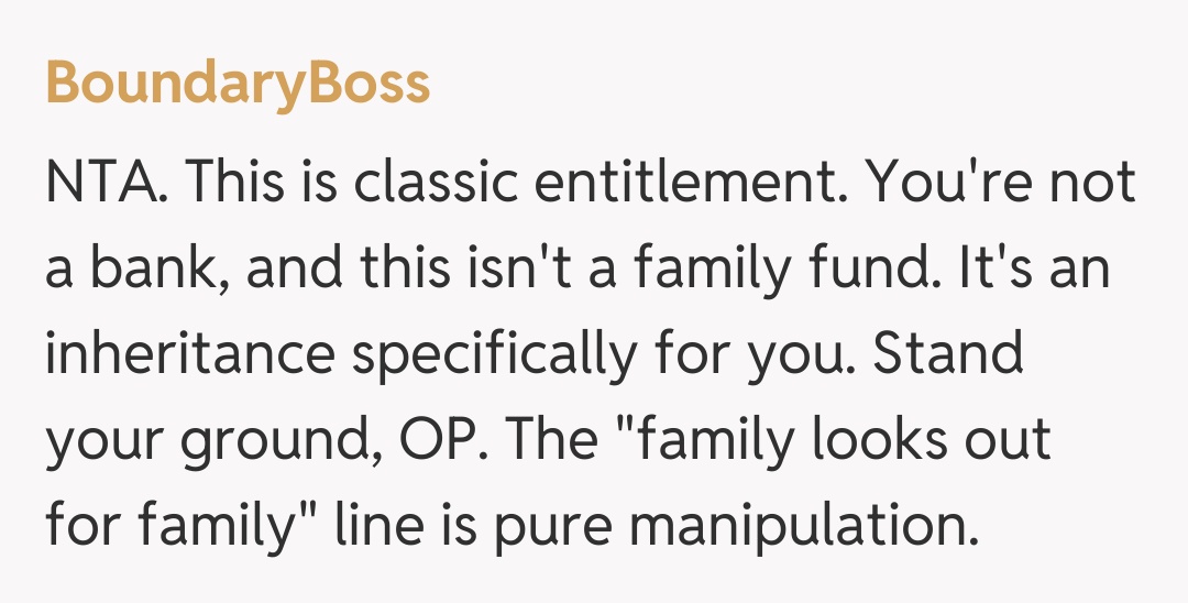 Comentariu de la BoundaryBoss