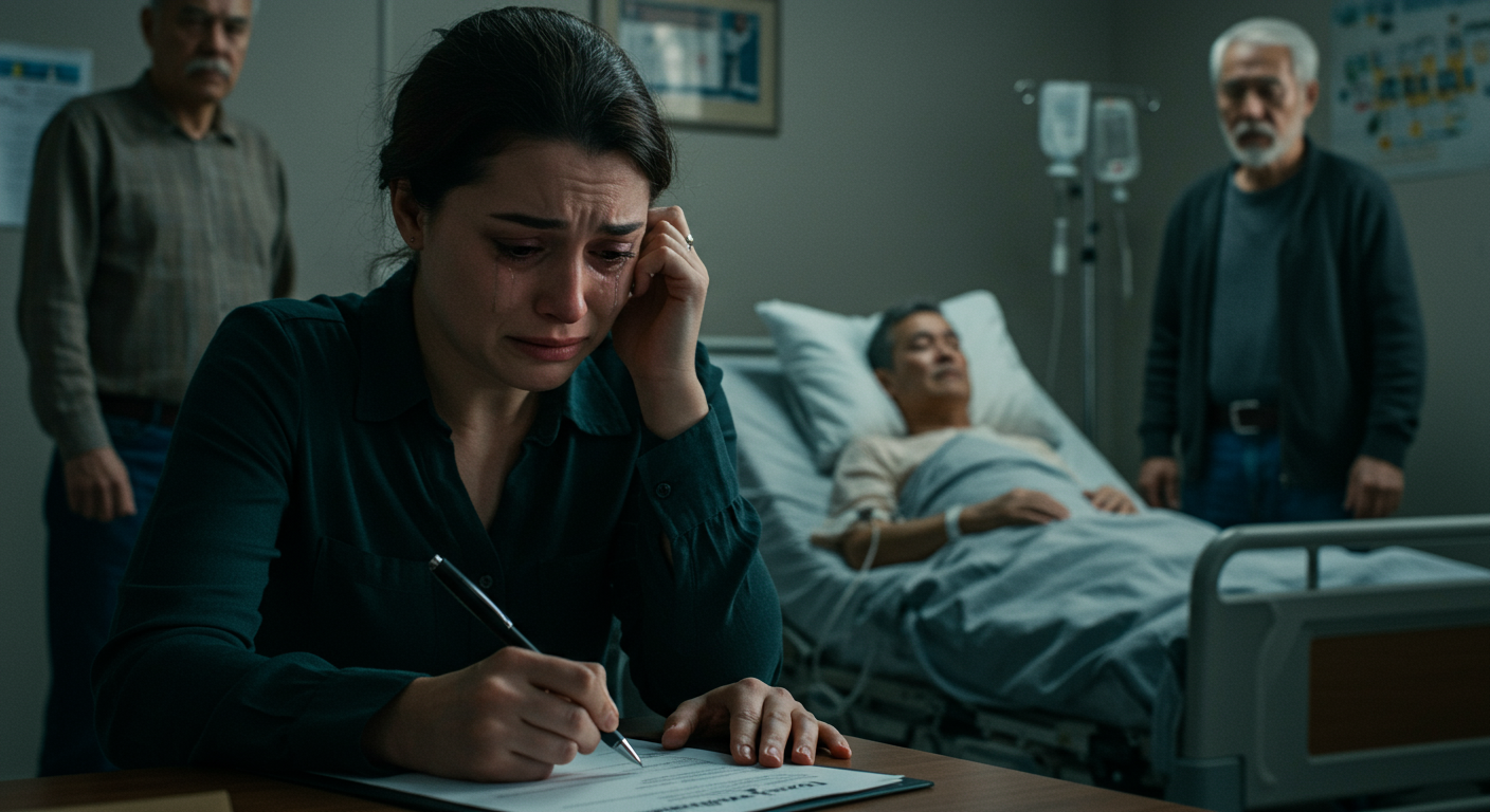 AITA for Refusing to Sign Away My Dying Husband's Inheritance to His Family?