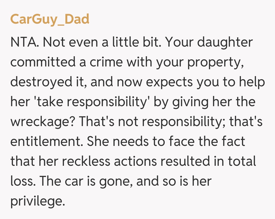 Comentariu de la CarGuy_Dad