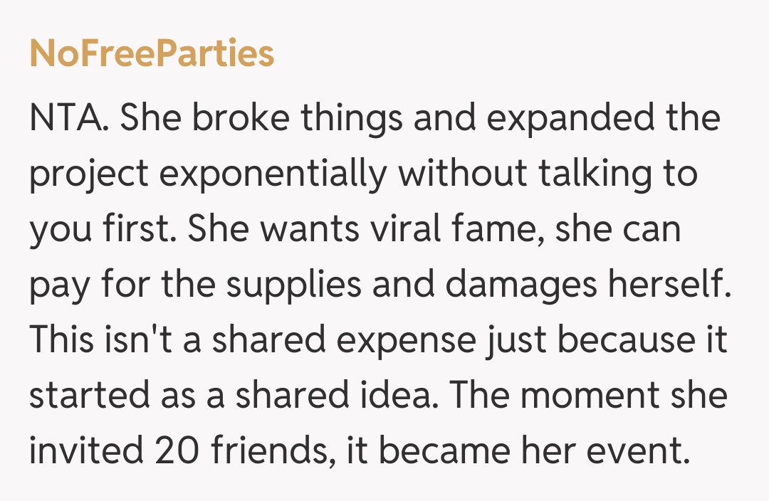 Comentariu de la NoFreeParties