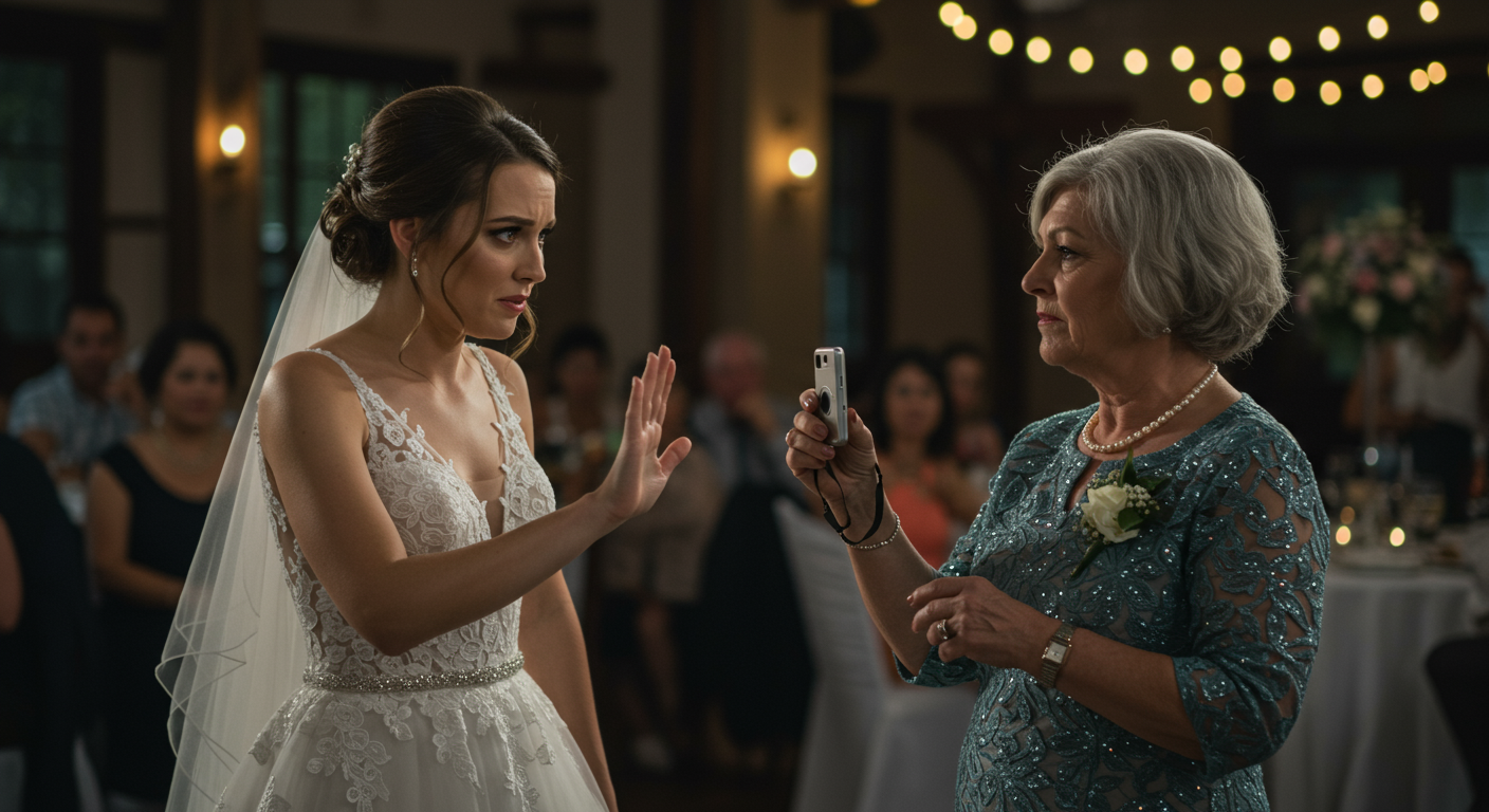 AITA for refusing to take a picture with a wedding guest?