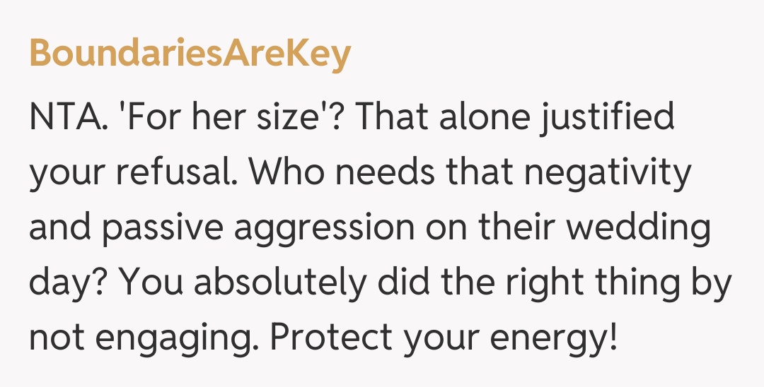 Comentariu de la BoundariesAreKey