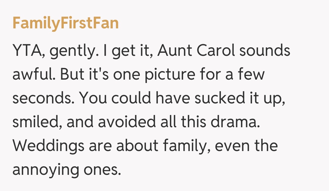 Comentariu de la FamilyFirstFan