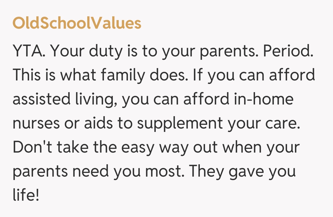 Comentariu de la OldSchoolValues