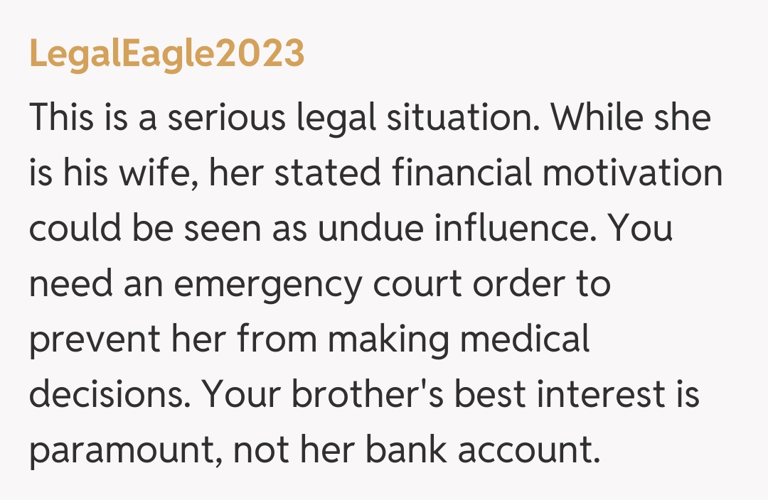 Comentariu de la LegalEagle2023