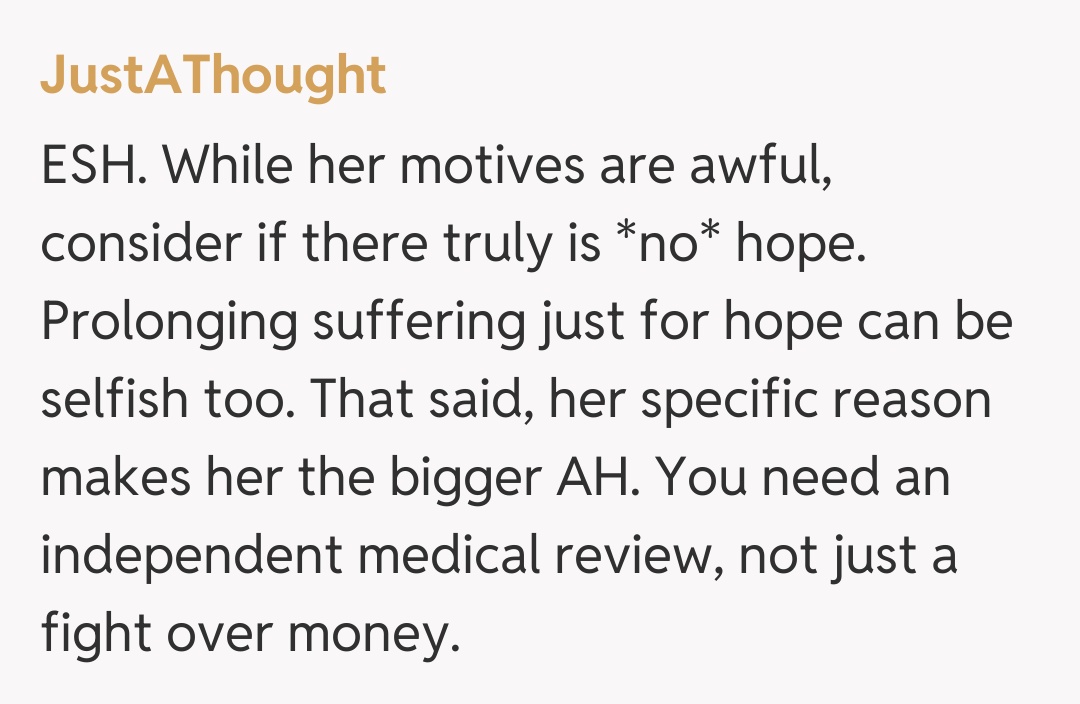 Comentariu de la JustAThought