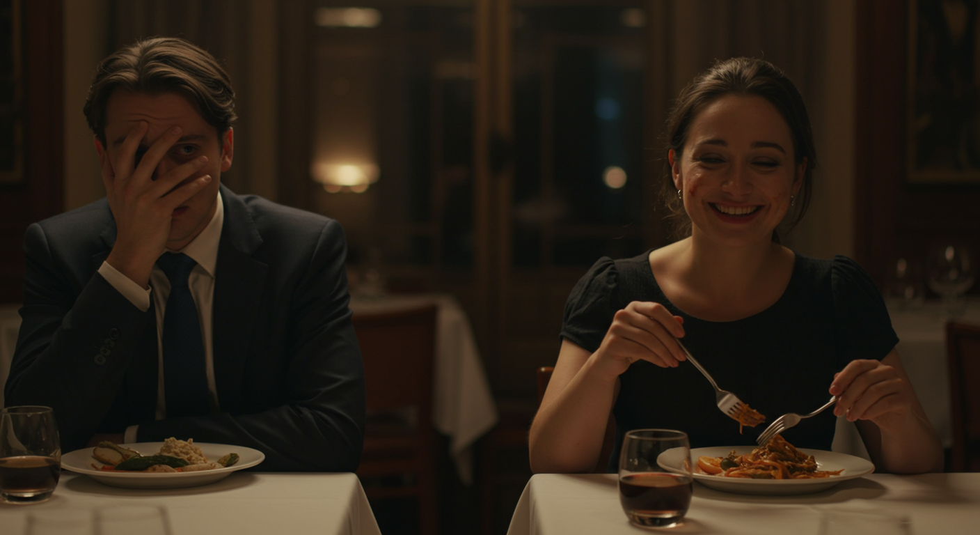 AITA for refusing to take my girlfriend to nice places because she eats like a kid?