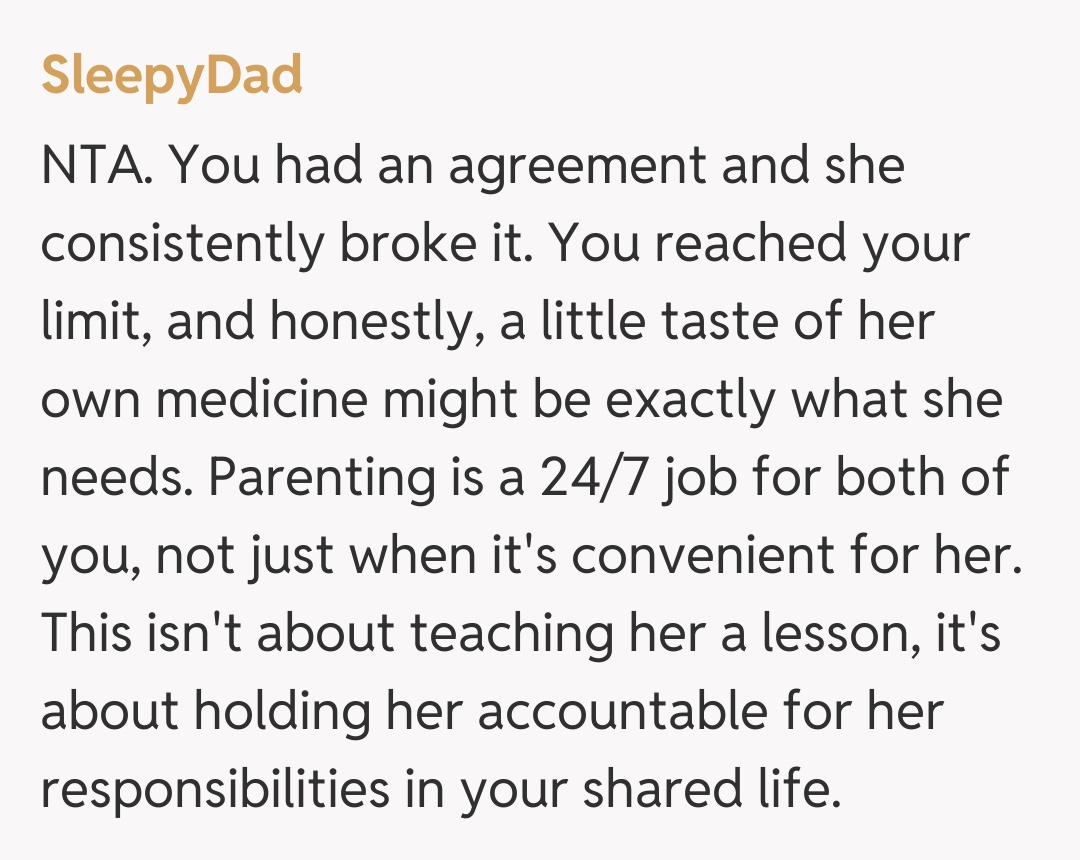 Comentariu de la SleepyDad