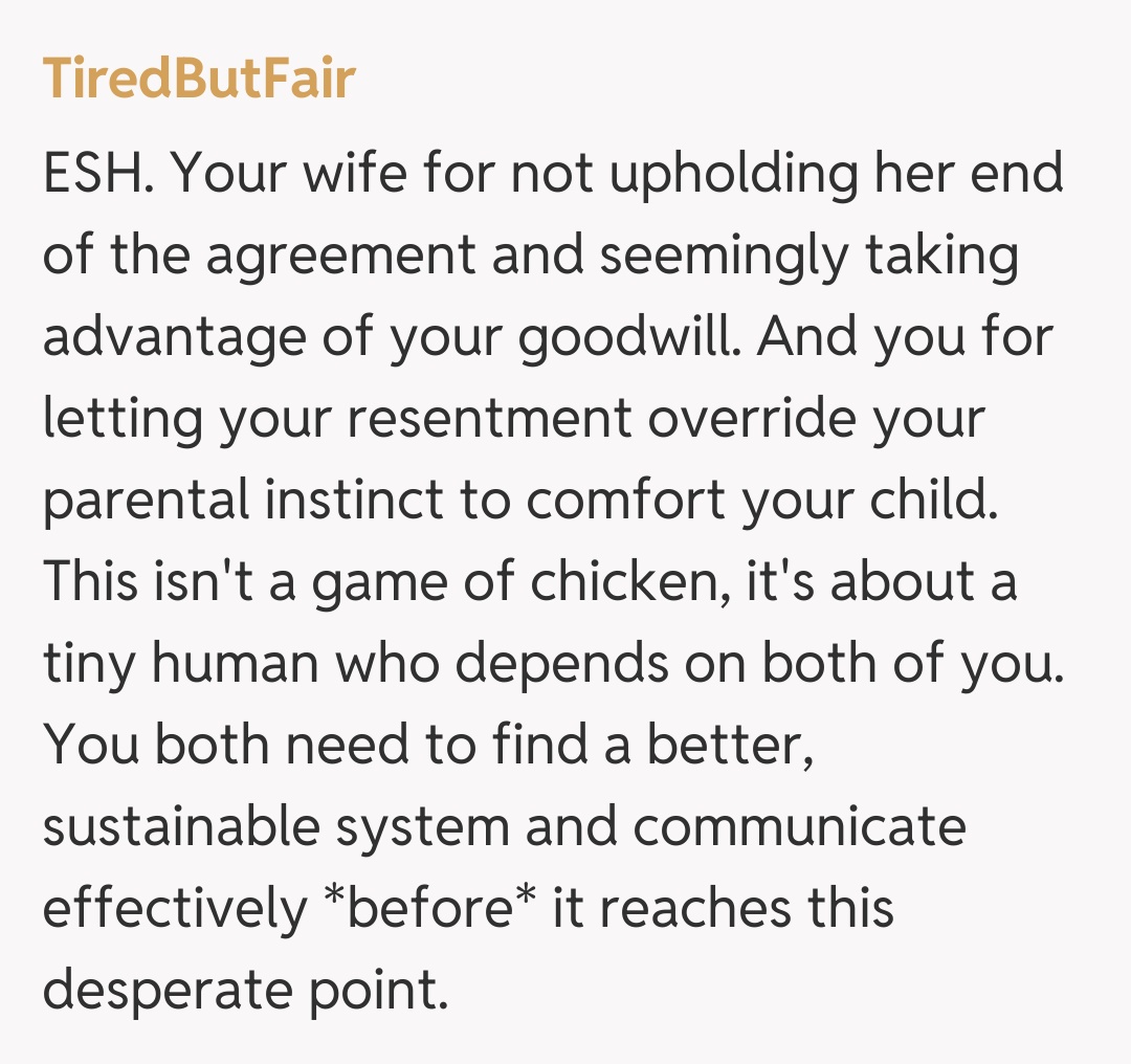 Comentariu de la TiredButFair